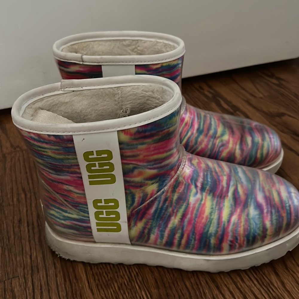 Uggs raining boots multicolor